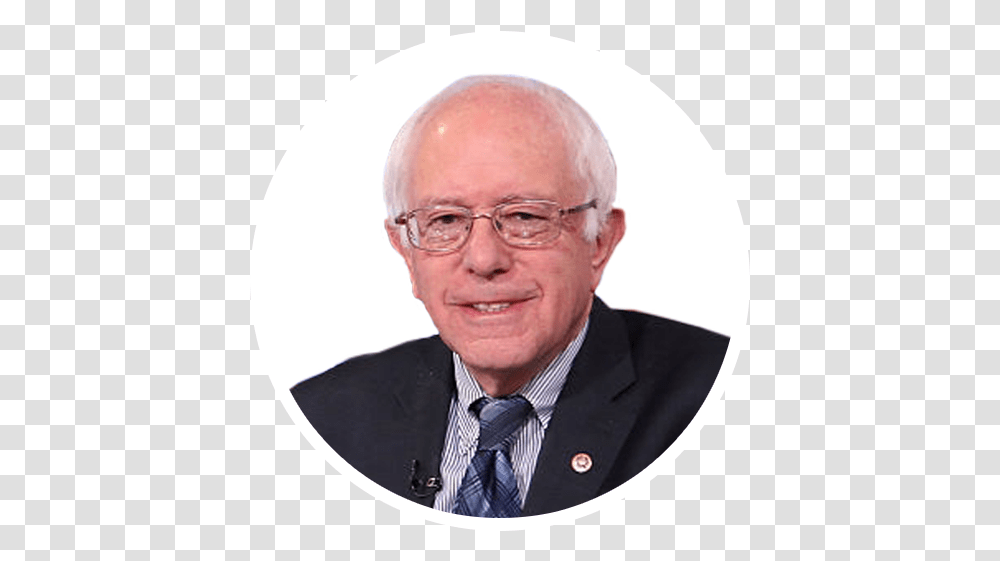 Bernie Sanders Face No Bernie Sanders White Background, Head, Person, Tie, Accessories Transparent Png