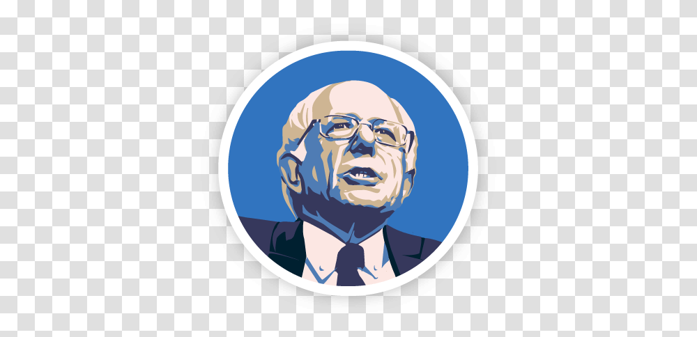 Bernie Sanders Or Hillary Clinton A Quiz To Help You Compare, Label, Head, Glasses Transparent Png