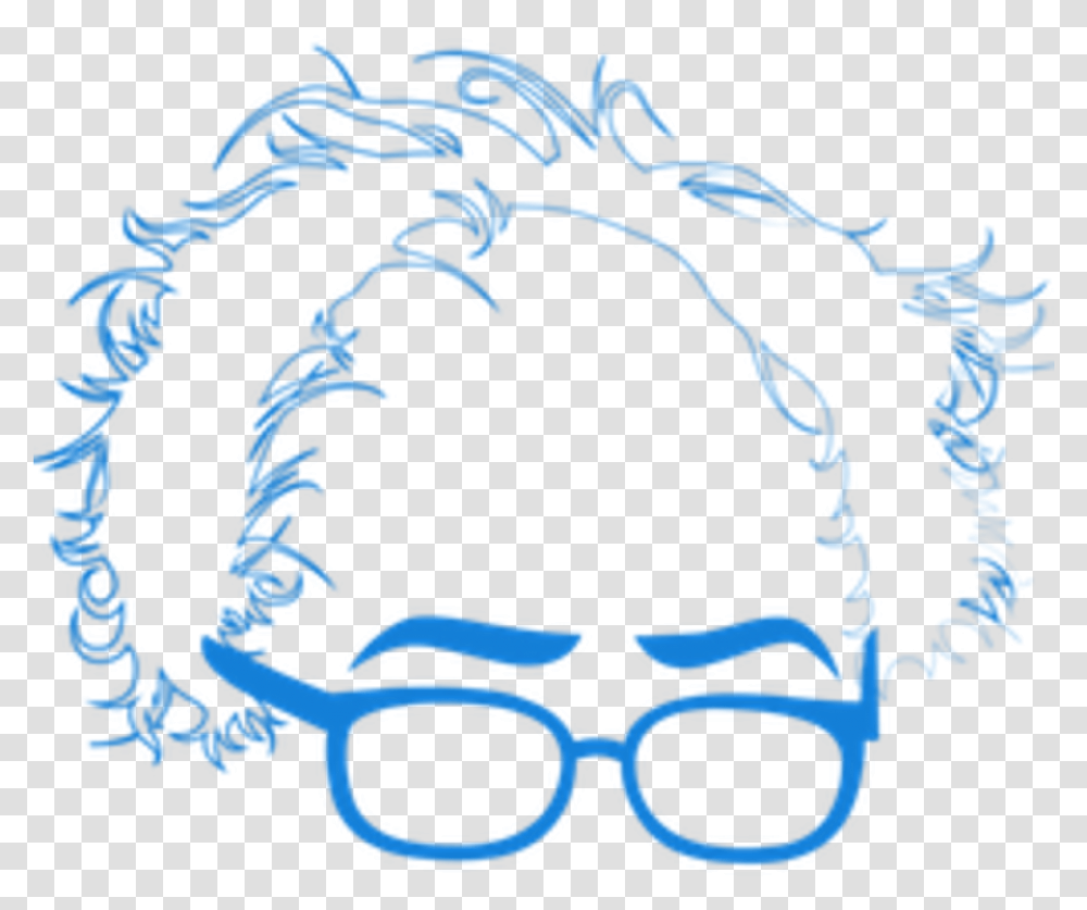 Bernie Sanders Show Clipart Bernie Sanders Hair Glasses Art, Accessories, Accessory, Goggles, Pattern Transparent Png
