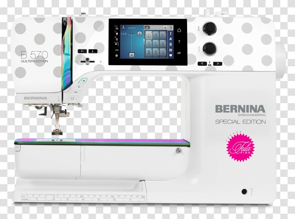 Bernina 570 Qe Tula Pink, Machine, Sewing, Appliance, Sewing Machine Transparent Png