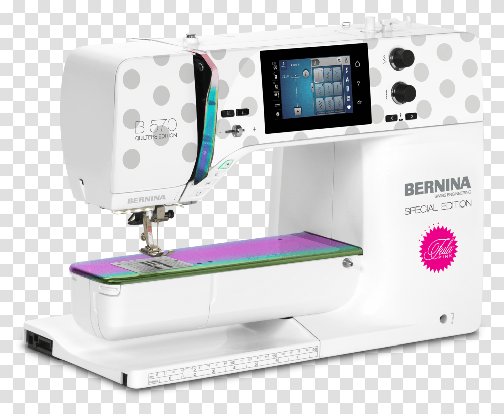 Bernina Sewing Machine Amp Embroidery 570 Qe Tula Pink, Electrical Device, Appliance, Mixer, Spoke Transparent Png