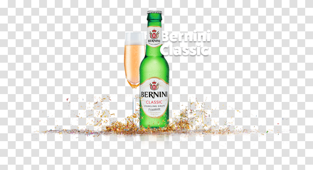 Bernini Classic, Beer, Alcohol, Beverage, Drink Transparent Png