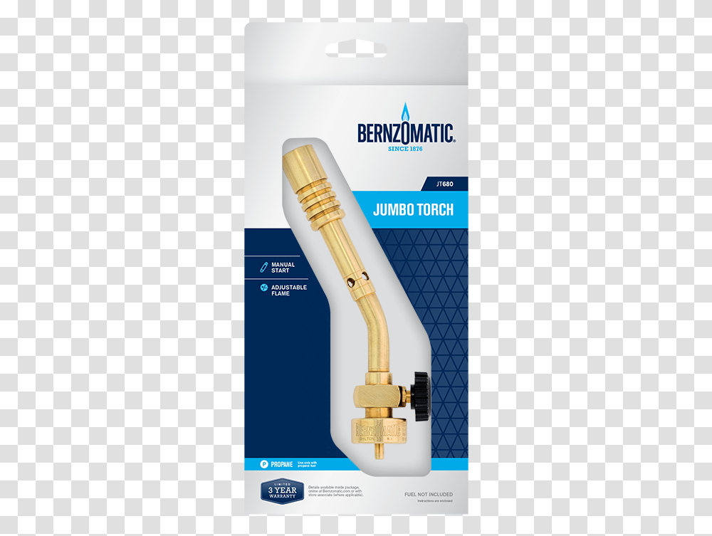 Bernzomatic Jt680 Torch 02 Bernzomatic Torch, Poster, Advertisement, Leisure Activities Transparent Png