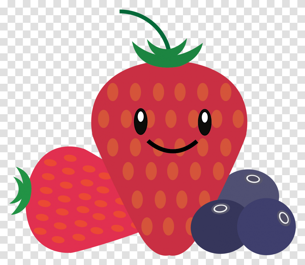 Berries Berry Cartoon, Plant, Strawberry, Fruit, Food Transparent Png
