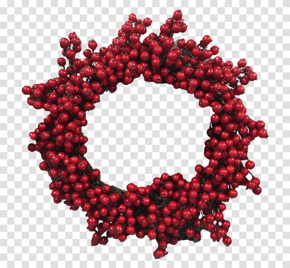 Berry At 43 Images Sylvia Garrison Red Christmas Reef, Wreath, Bracelet, Jewelry, Accessories Transparent Png