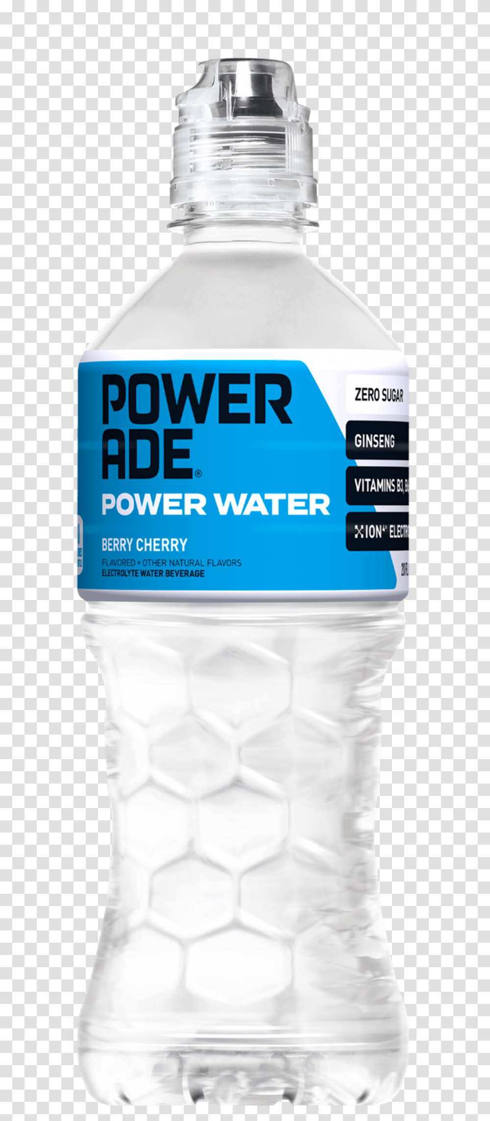 Berry Cherry 20oz Powerade Ultra 20 Oz, Bottle, Mineral Water, Beverage, Water Bottle Transparent Png