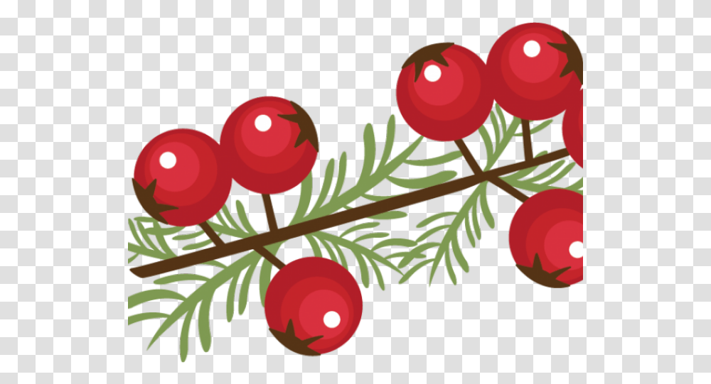 Berry Clipart Winter Christmas Berries Clipart, Tree, Plant, Conifer, Yew Transparent Png