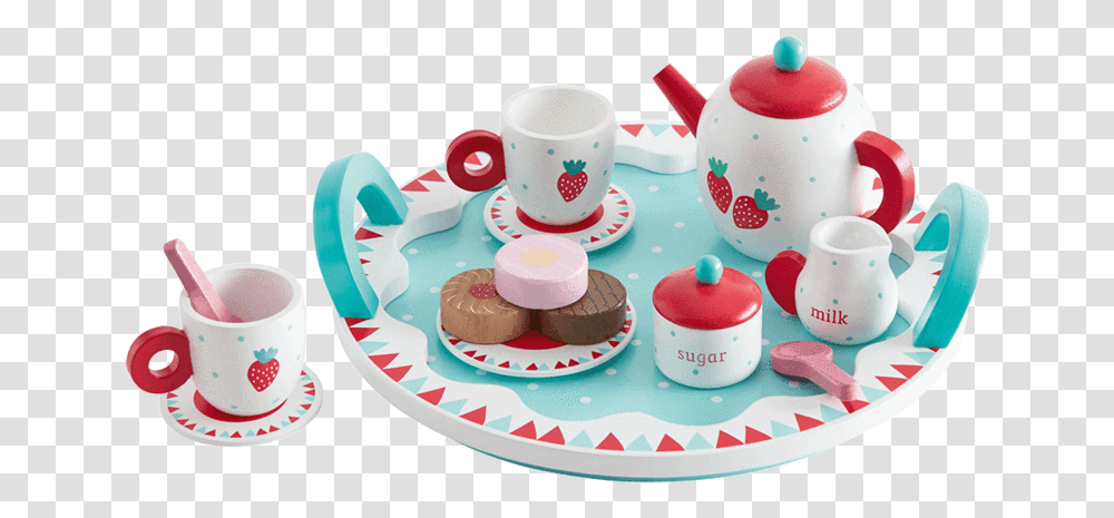 Berry Tea Set Teapot, Pottery, Birthday Cake, Dessert, Food Transparent Png