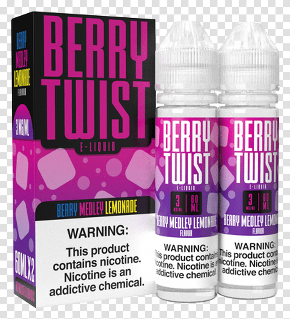 Berry Twist Premium E Liquid 60ml, Bottle, Flyer, Poster, Paper Transparent Png