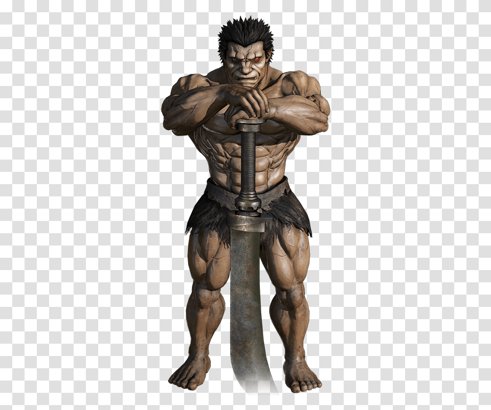 Berserk And The Band Of The Hawks Models, Person, Bronze, Blade, Weapon Transparent Png