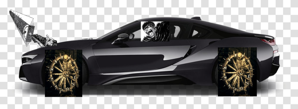 Berserk Guts, Sports Car, Vehicle, Transportation, Coupe Transparent Png