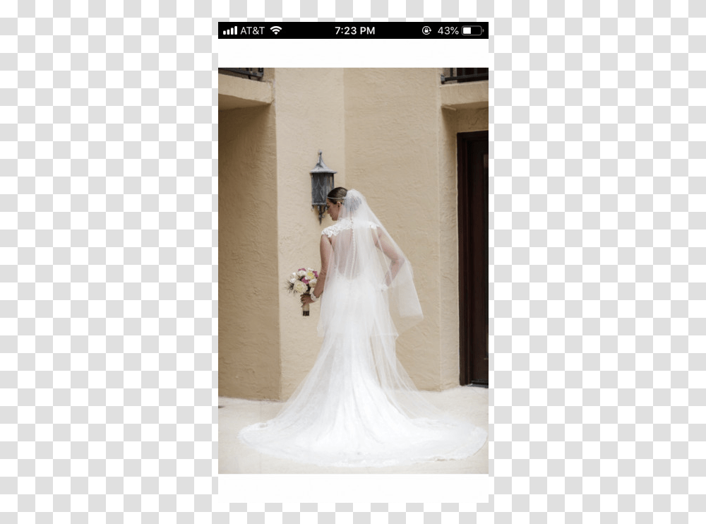 Berta 15 01 Plunging V Neck Veil, Apparel, Wedding Gown, Robe Transparent Png