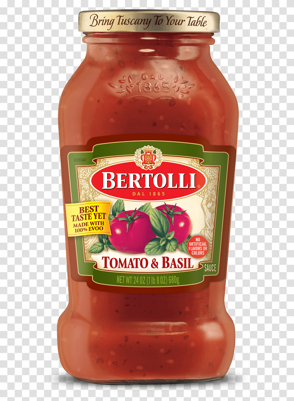 Bertolli Tomato Sauce, Food, Ketchup, Relish, Pickle Transparent Png