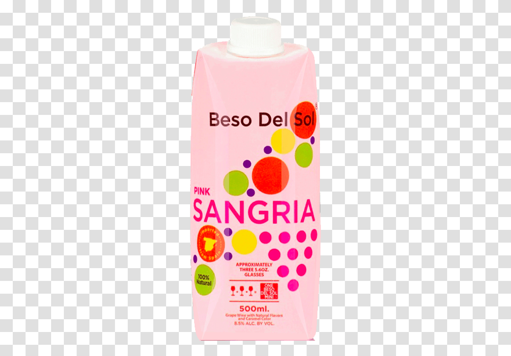 Beso Del Sol Ros Sangria 500ml Beso Del Sol Pink Sangria, Texture, Bottle, Plant, Aluminium Transparent Png