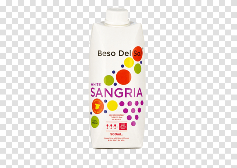 Beso Del Sol White Tetra Beso Del Sol Sangria Tetra, Bottle, Tin, Beverage, Drink Transparent Png