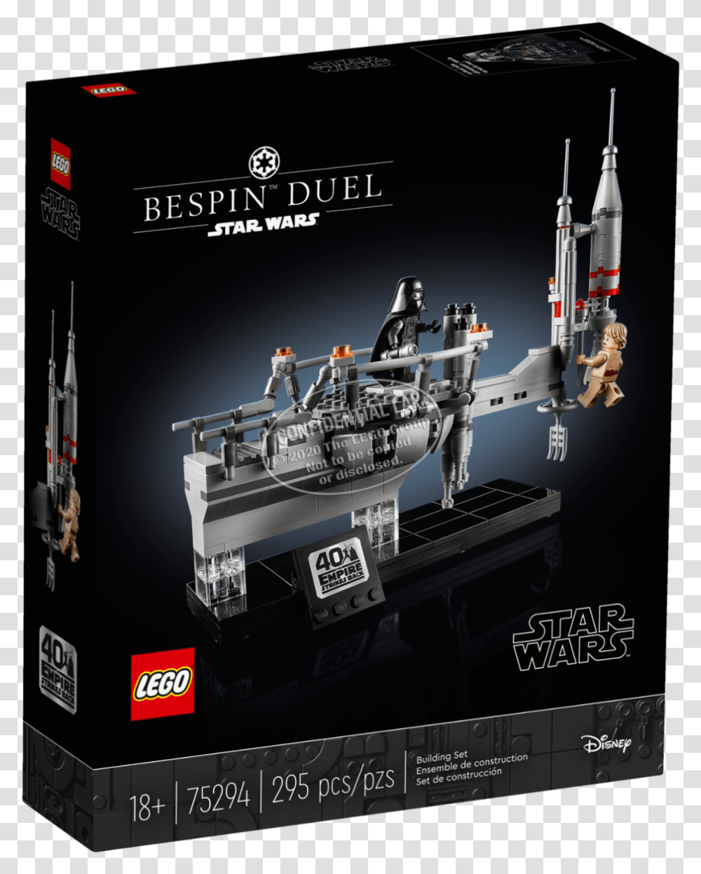Bespin Duel Lego Star Wars 75294 Bespin Duell, Machine, Person, Human, Motor Transparent Png