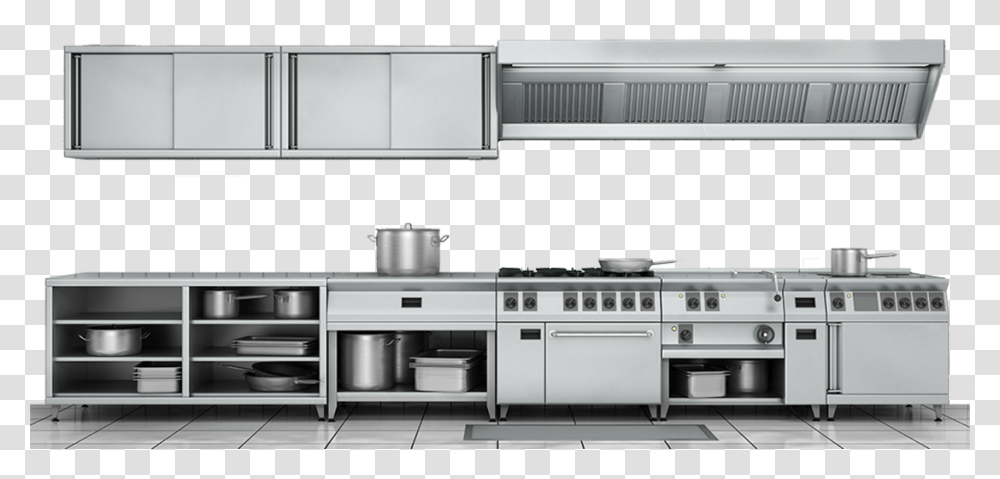 Bespoke Commercial Kitchen Services And Commercial Restaurant Kitchen Interior Design, Room, Indoors, Oven, Appliance Transparent Png