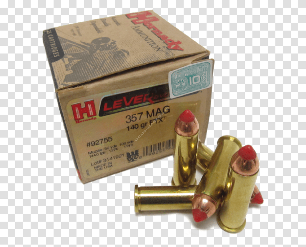 Best 357 Magnum Ammo, Box, Weapon, Weaponry, Ammunition Transparent Png