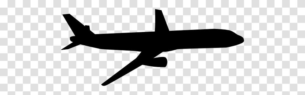 Best Airplane Clipart Black And White, Transportation, Vehicle, Gun, Weapon Transparent Png