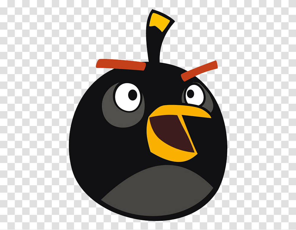 Best All Angry Birds Ideas Angry Bird Black Gif, Animal, Penguin Transparent Png