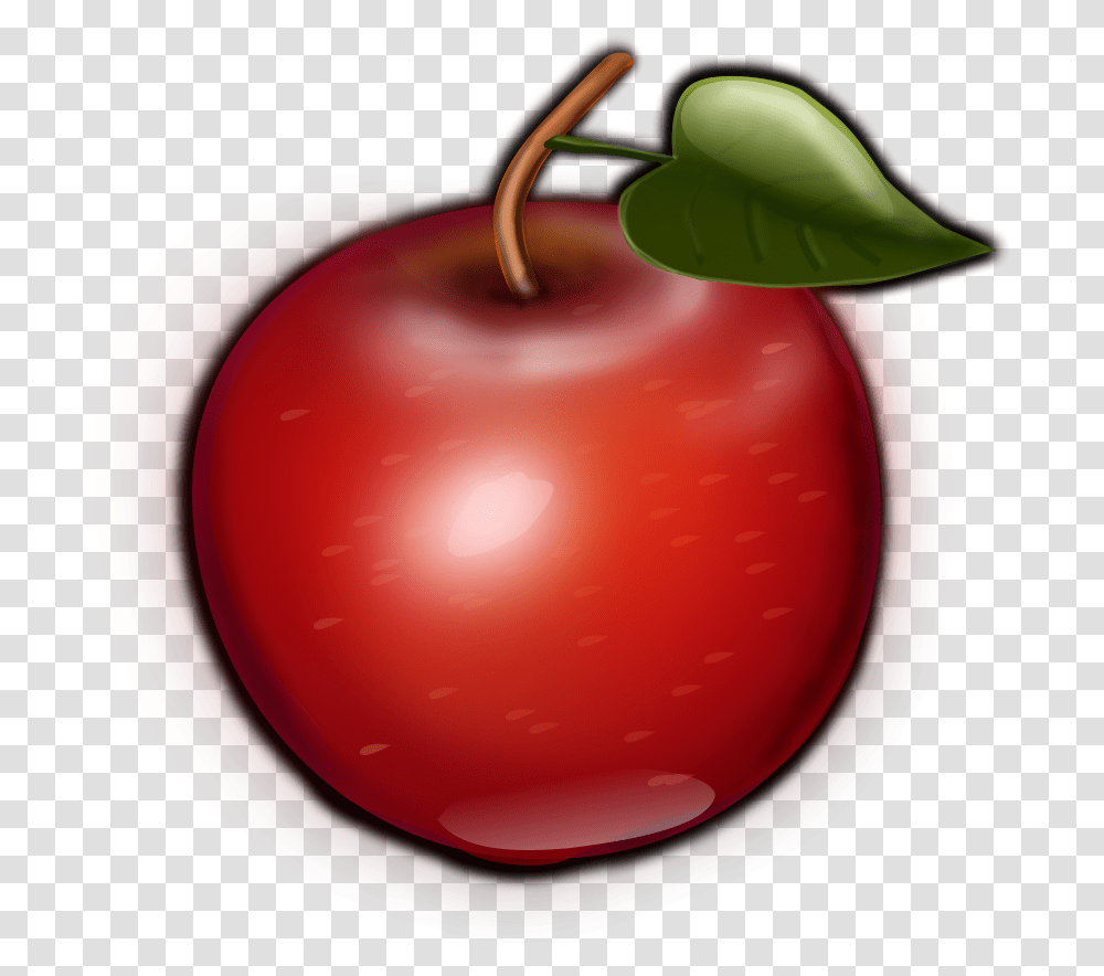Best Apple Clip Art 1112 Clipartioncom Red Apple, Plant, Fruit, Food, Cherry Transparent Png