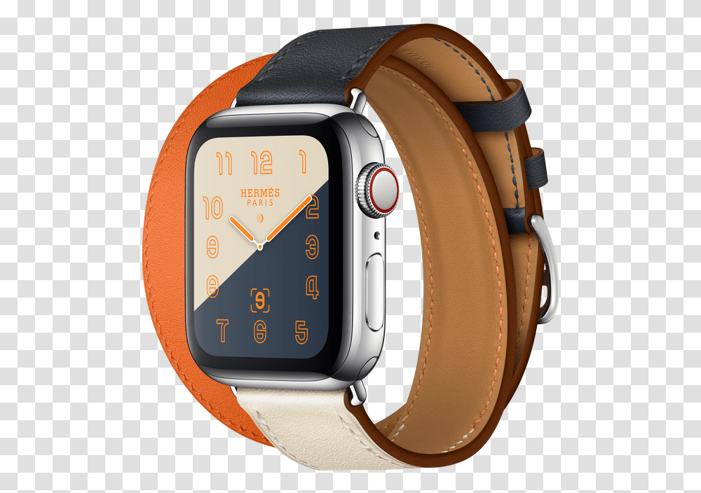 Best Apple Watch 2021 Imore Apple Watch 4 X Hermes, Wristwatch, Helmet, Clothing, Apparel Transparent Png