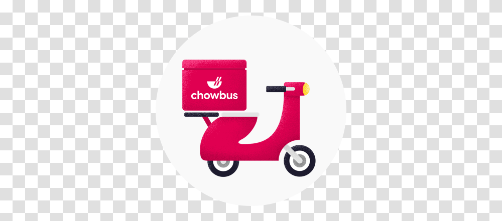 Best Asian Food Delivered Chowbus Car, Vehicle, Transportation, Scooter, Motorcycle Transparent Png