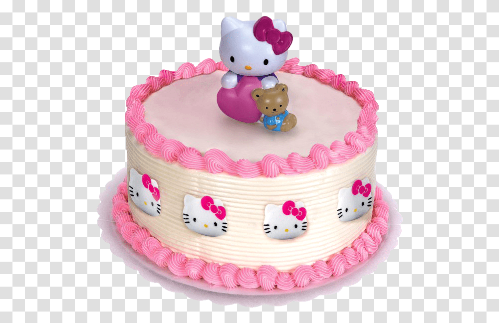 Best Birthday Cake Images Free Background Walmart Hello Kitty Cake, Dessert, Food Transparent Png
