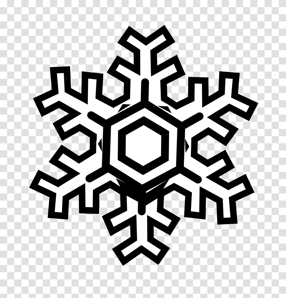 Best Black And White Snowflake, Rug, Stencil Transparent Png