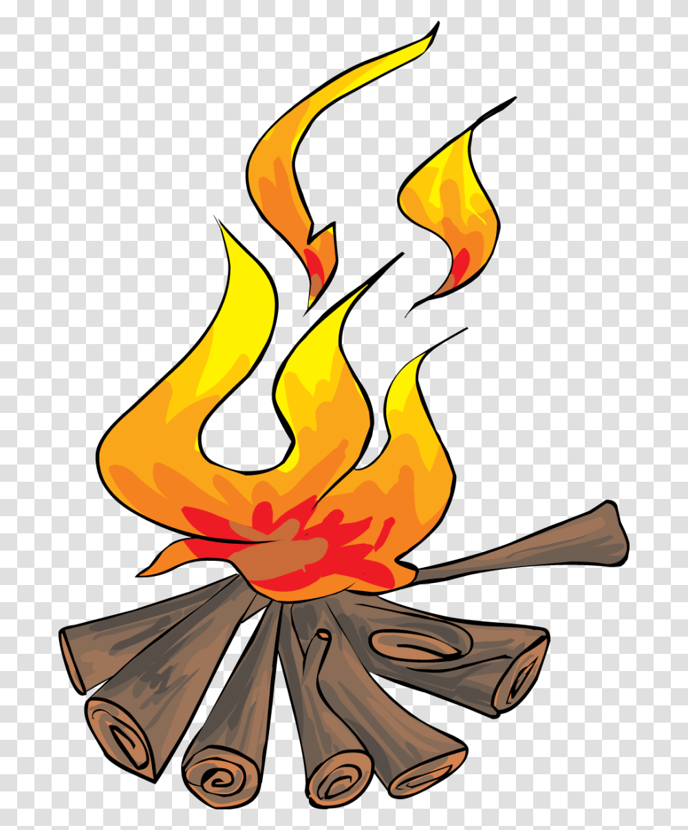 Best Bonfire Clipart, Flame Transparent Png