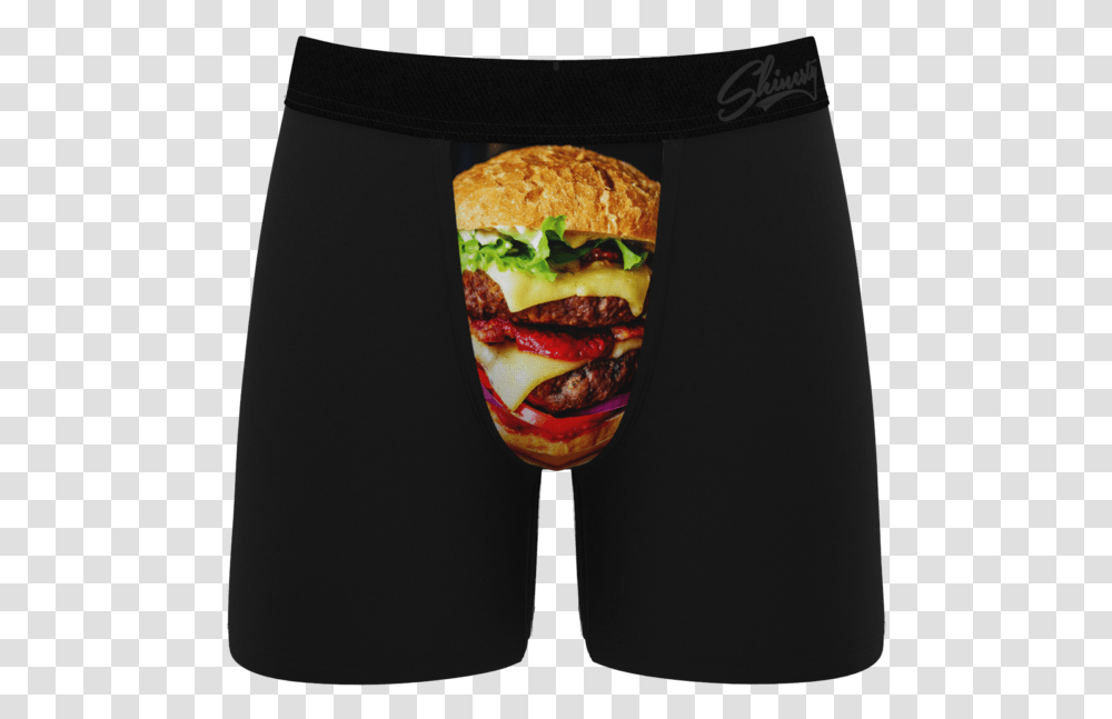 Best Boxers Of All Time Burger Theme, Food, Apparel, Shorts Transparent Png