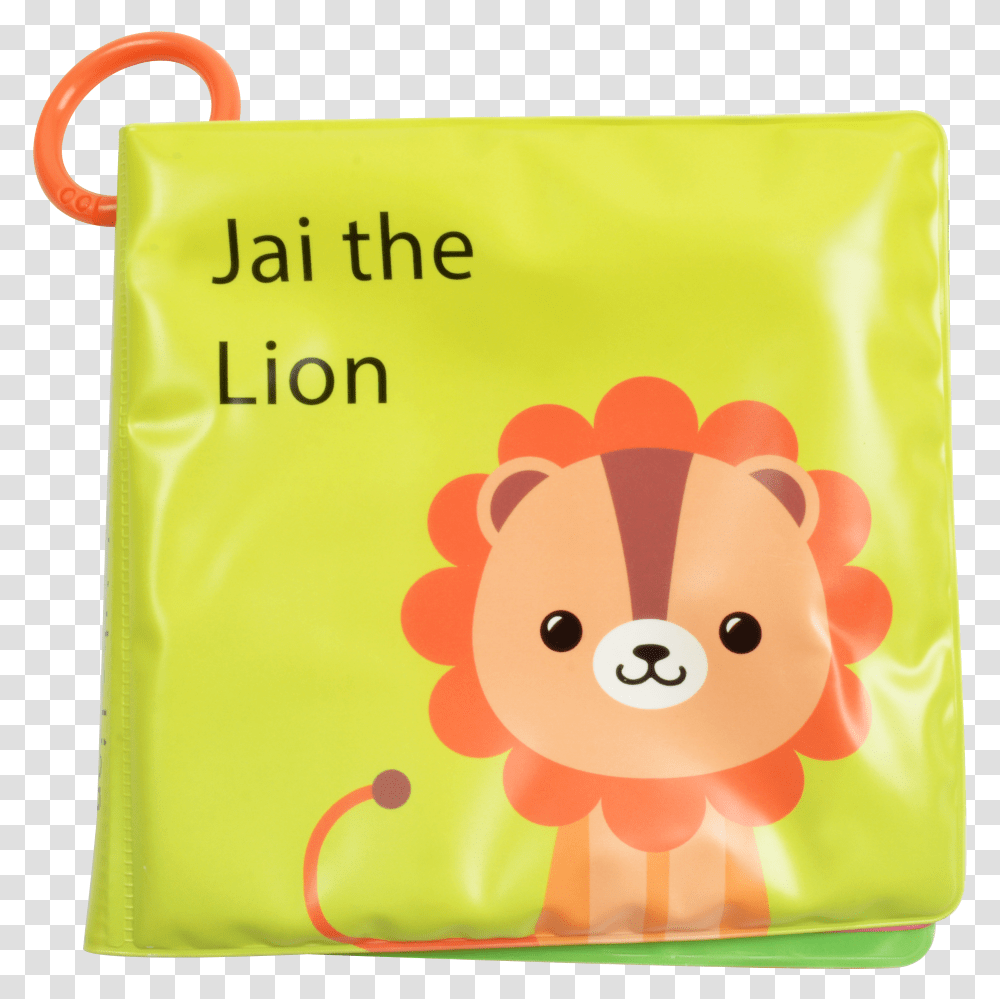 Best Buy Snapkis Bath Book Lion Cartoon, Bag, Text, Food, Cushion Transparent Png