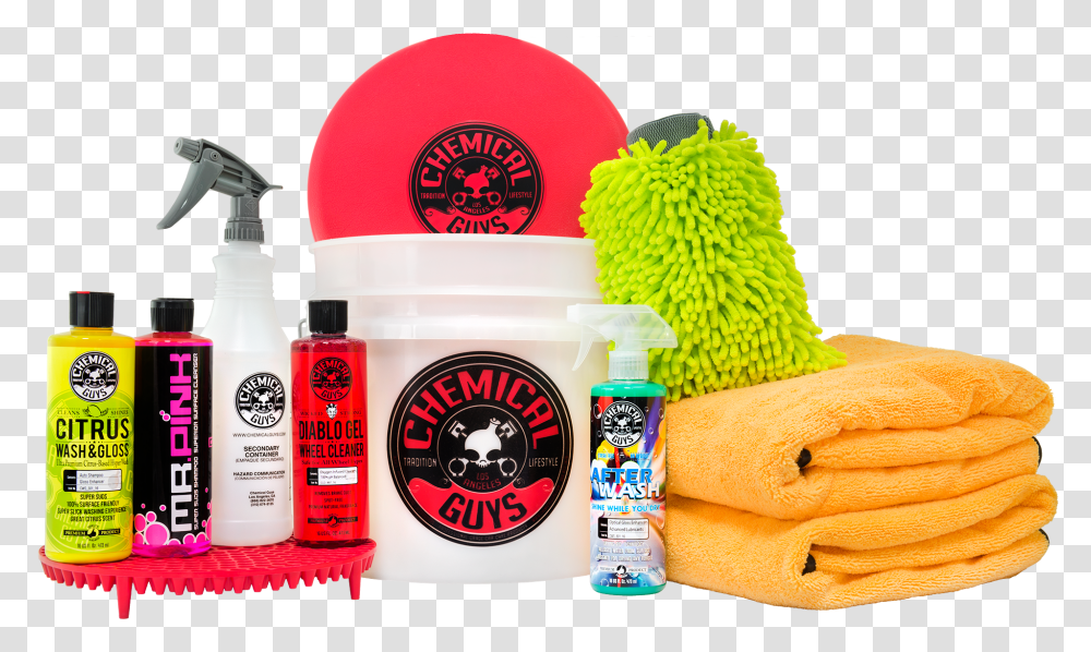 Best Car Wash Bucket Kit With Dirt Trap Chemical Guys, Cosmetics, Deodorant Transparent Png