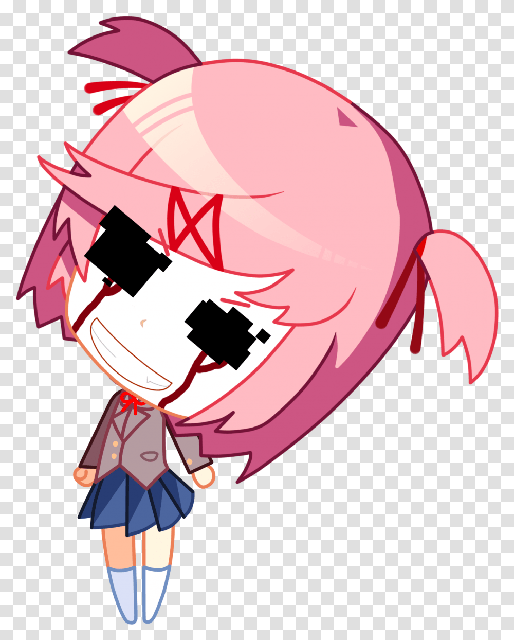 Best Chibi Natsuki Images Fictional Character, Helmet, Clothing, Apparel, Graphics Transparent Png