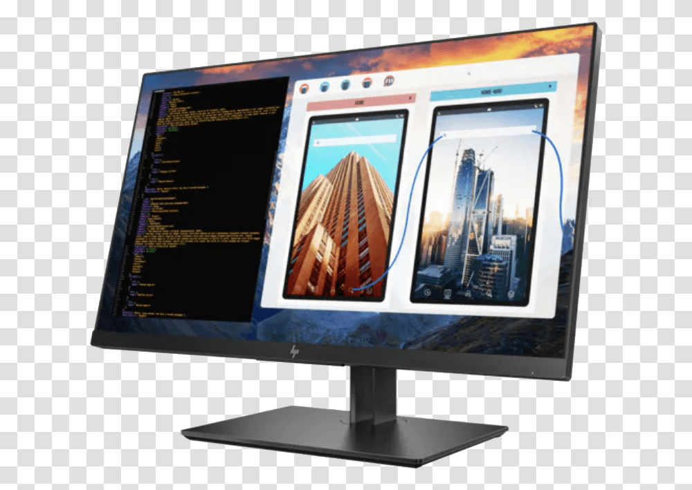 Best Computer Monitors Hp Z27 4k Uhd Display, Screen, Electronics, LCD Screen, Pc Transparent Png