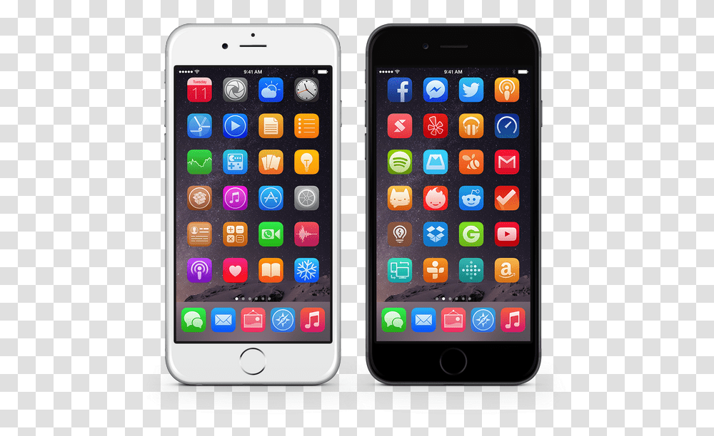 Best Cydia Themes Ios, Mobile Phone, Electronics, Cell Phone, Iphone Transparent Png