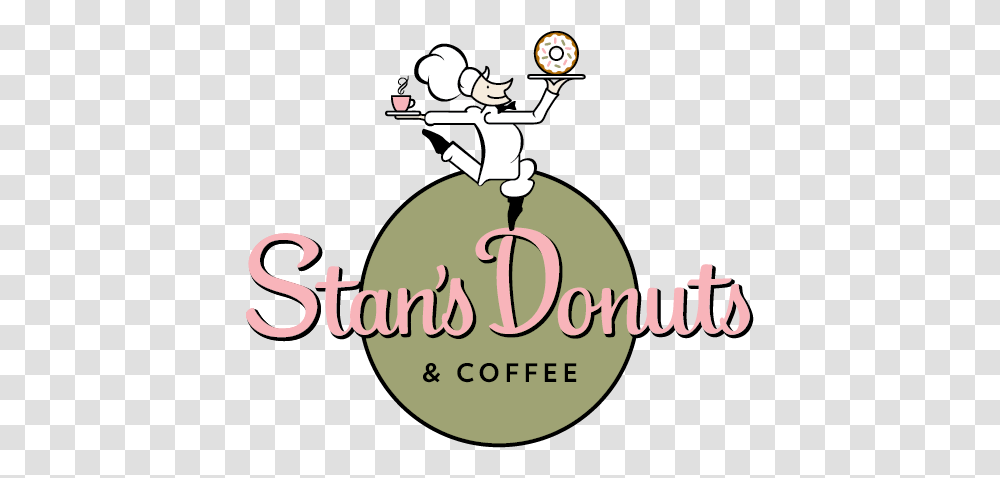 Best Donuts In Chicago Stans Donuts Chicago Logo, Text, Face, Photography, Leisure Activities Transparent Png