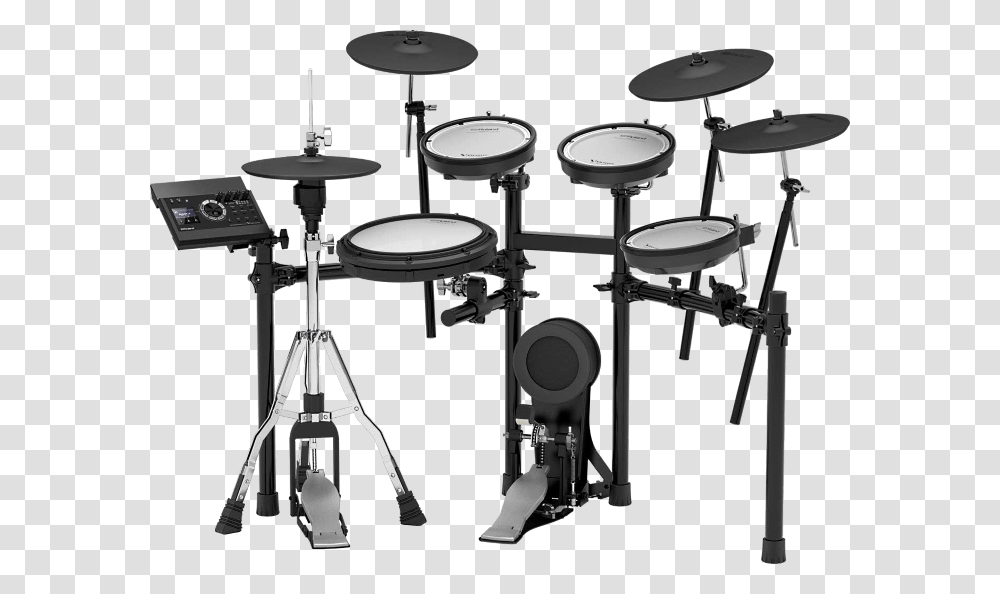Best Electronic Drum Set Roland Td 17 Kvx, Percussion, Musical Instrument, Kettledrum Transparent Png