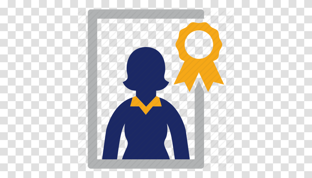 Best Employee Executive Frame Woman Icon, Person, Human, Security Transparent Png