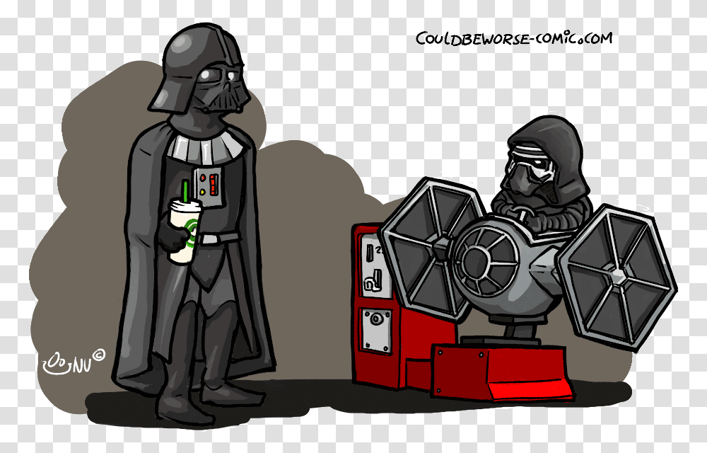 Best Film Ever Star Wars Darth Vader Kylo Ren Cartoon, Helmet, Clothing, Apparel, Machine Transparent Png