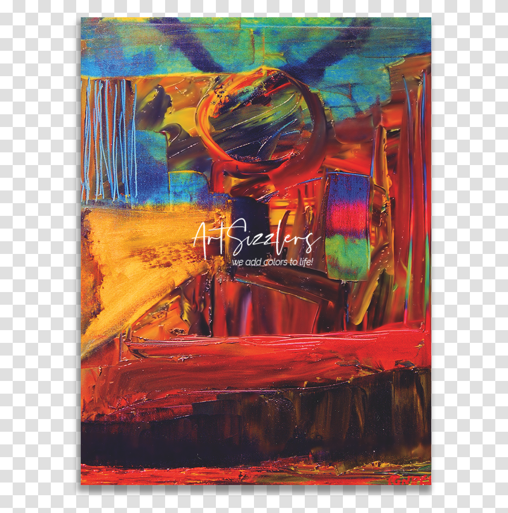 Best Frame Abstract Painting, Modern Art, Canvas, Poster Transparent Png