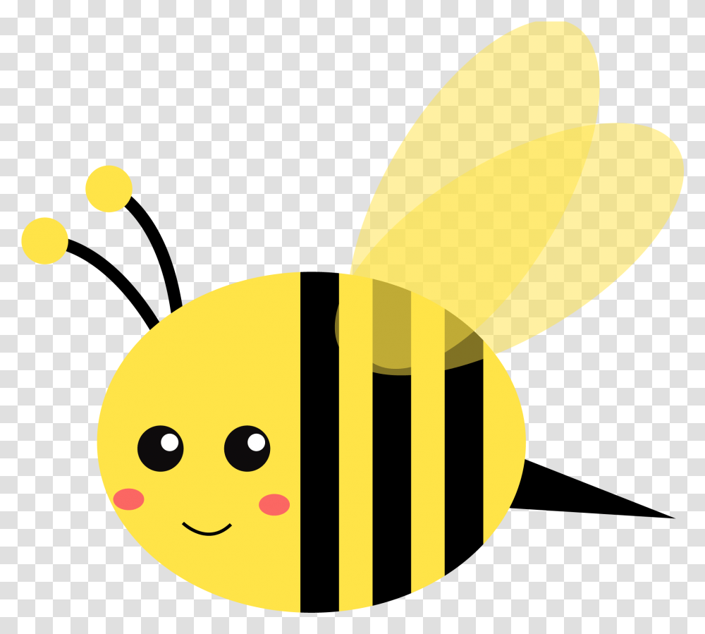 Best Free Bee Cute Bee Background, Label, Animal, Invertebrate, Insect Transparent Png