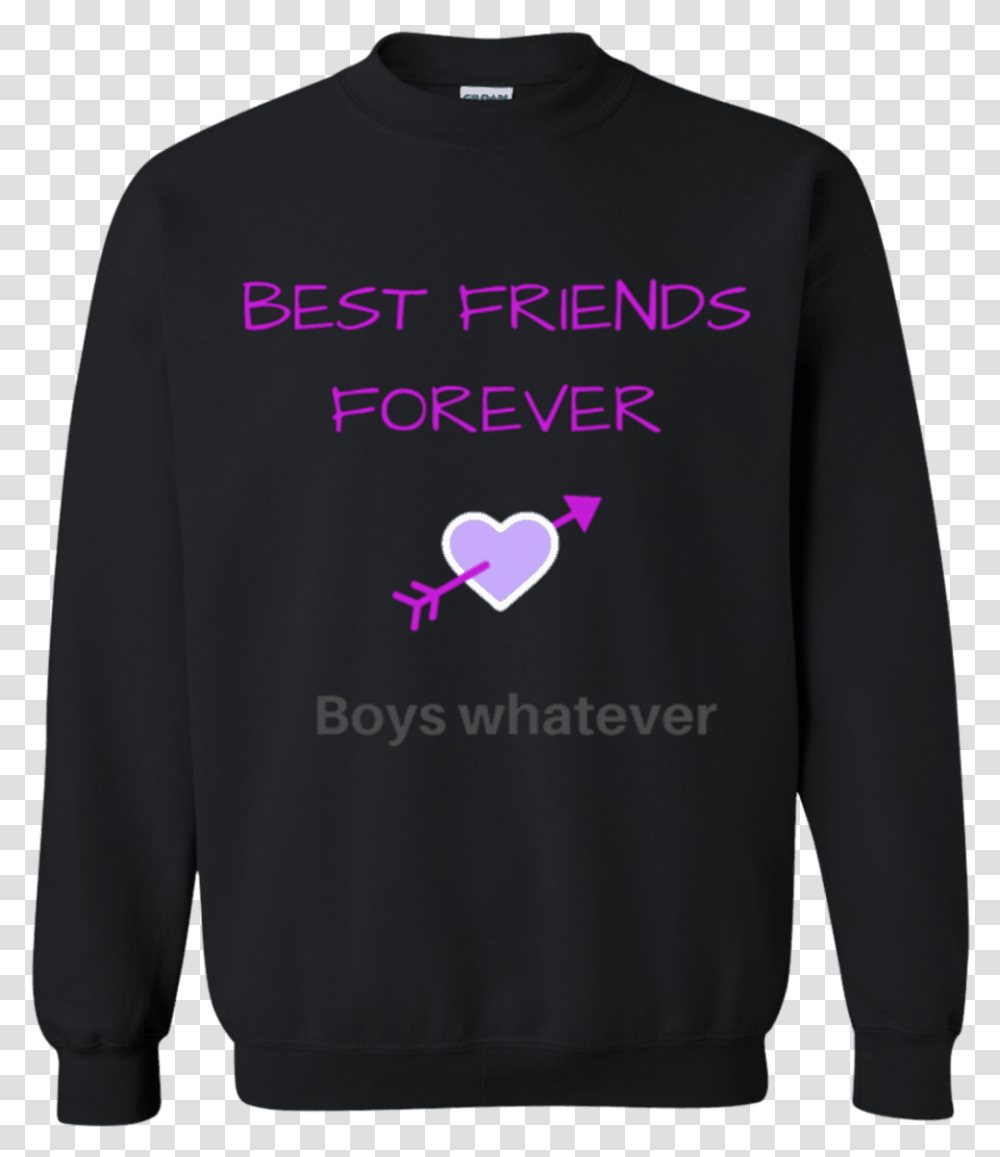 Best Friend Forever Boys Whatever Sweatshirt Sweater, Long Sleeve, Apparel, Hoodie Transparent Png