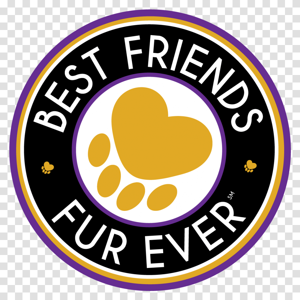 Best Friends Fur Ever Logo University Of North Alabama, Label, Sticker Transparent Png