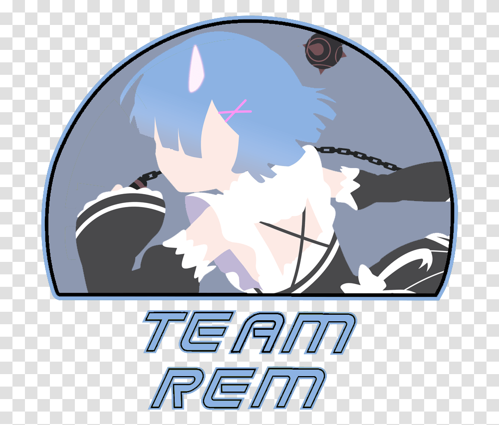 Best Girl Rem X Nba Team Rem Logo, Poster, Advertisement, Graphics, Art Transparent Png