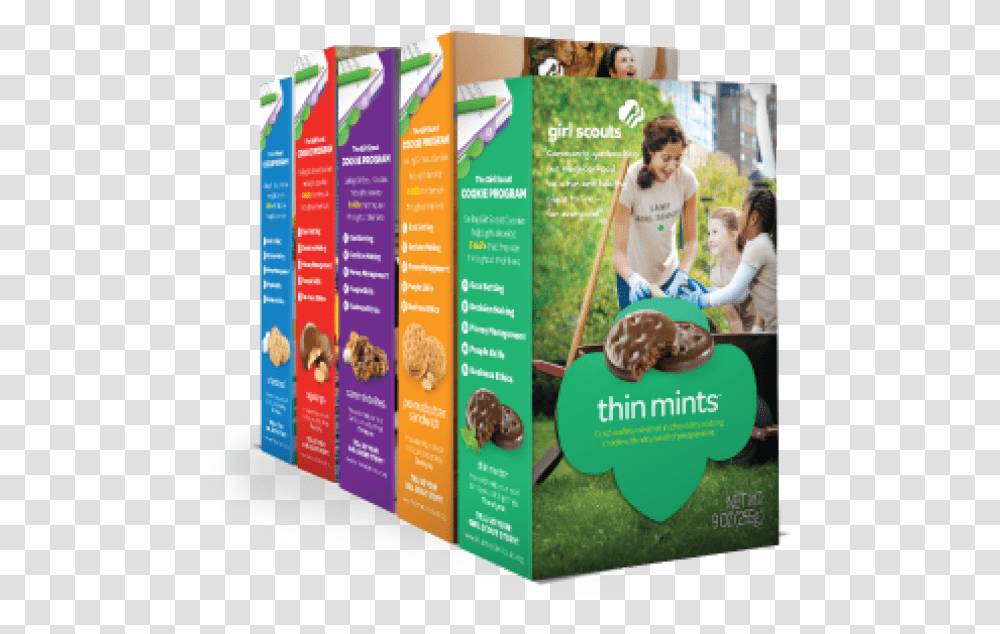 Best Girl Scout Cookies Box, Poster, Advertisement, Flyer, Paper Transparent Png