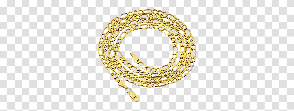 Best Gold Chains For Men 2020 Buying Guide - Geekwrapped Gold 3mm Figaro Chain, Rug, Accessories, Accessory, Jewelry Transparent Png