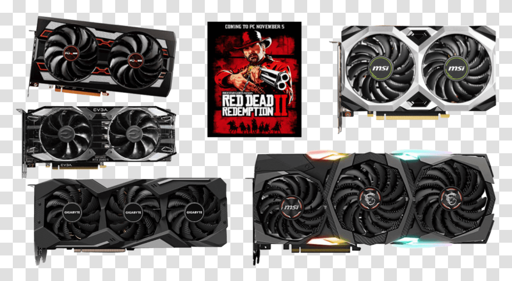 Best Gpu For Rdr2 Rtx 2080 Ti X Gaming Trio, Computer, Electronics, Computer Hardware, Machine Transparent Png