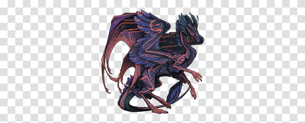 Best Iridescentshimmer Above You Dragon Share Flight Red And Blue Dragon Transparent Png