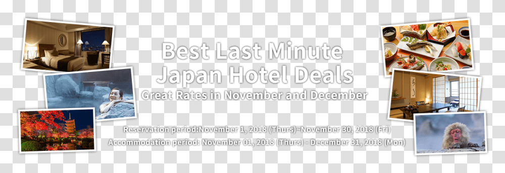 Best Last Minute Japan Hotel Deals Human Action, Person, Face, People Transparent Png